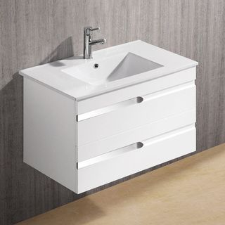 Vigo 32 inch Ethereal petit Single Bathroom Vanity