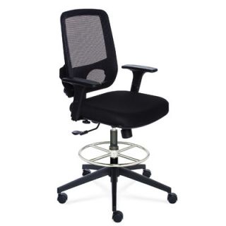 Valo Height Adjustable Sync Stool Chair with Mesh Back SN6302M/BLK/QS