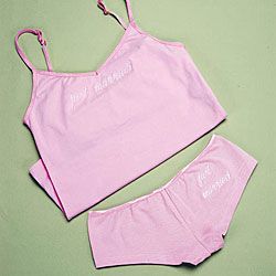 Just Married Camisole And Boyshort Set