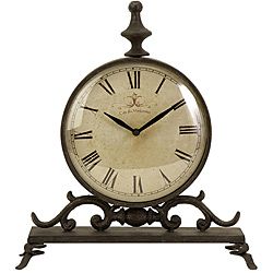 Handcrafted Provence Cafe Siroque Table Clock