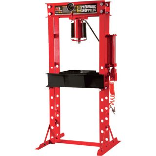 Torin Big Red Hydraulic Shop Press with Gauge Dial   40 Ton, Model T54001