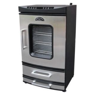 Landmann 40 Stainless Steel Electric Smoker with Two Drawers