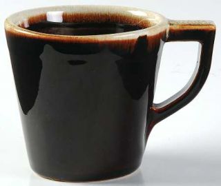 Pfaltzgraff Gourmet Brown Mug, Fine China Dinnerware   Brown Drip Design On Edge