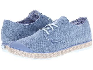 Palladium Slim Oxford Mens Lace up casual Shoes (Blue)