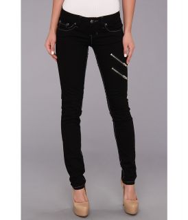 Antique Rivet Joanna   Juniors Jeans in Jet Black Womens Jeans (Black)