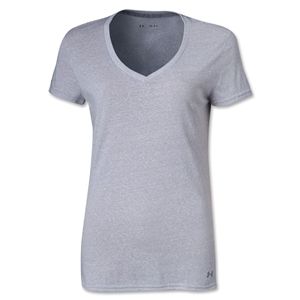 Under Armour Womens Charged Cotton Undeniable T Shirt (Gray)