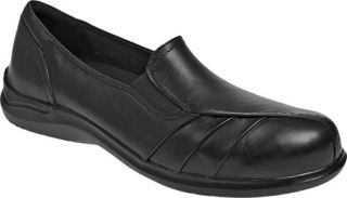Womens Aravon Faith   Black Leather Casual Shoes