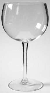Judel Designer Series Clear Burgundy Wine   Clear,Undecorated,Smooth Stem,No Tri