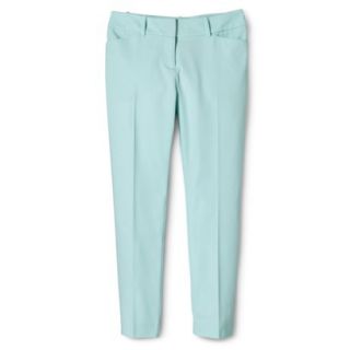 Mossimo Womens Modern Fit Ankle Pant   Sea Foam Green 6