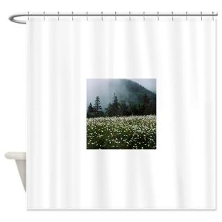  Scenic landscape with wildflowers Shower Curtain  Use code FREECART at Checkout