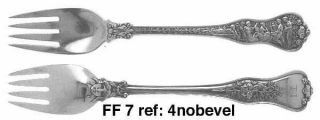 Tiffany Olympian (Strl,1878,Monograms) Individual Solid Fish Fork   Sterling,187