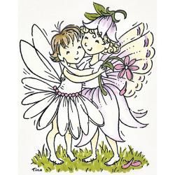 Stampavie Tina Wenke Clear Stamp a Fairy Hug