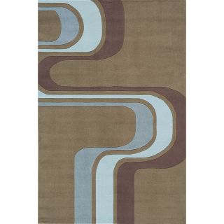 Momeni Lil Mo Hipster Groovy Stripe Green Rug (30 X 50)