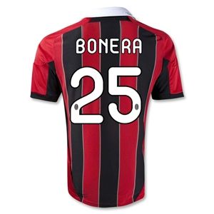 adidas AC Milan 12/13 BONERA Home Soccer Jersey