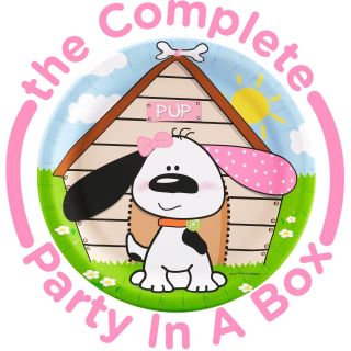Playful Puppy Pink Party Packs