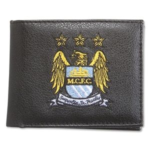 Hadson UK Manchester City Crest Embroidered Wallet
