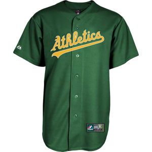 Oakland Athletics Majestic MLB Blank Replica Jersey