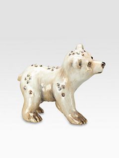 Jay Strongwater Mini Polar Bear Figurine   No Color