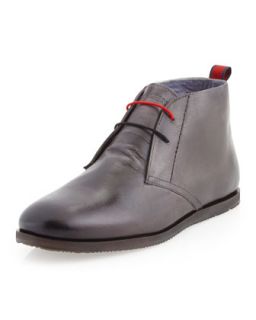 Abe Leather Desert Boot, Gray