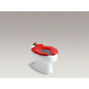 Kohler K 4321 R PRIMARY Primary Elongated Toilet Bowl with Toilet Seat