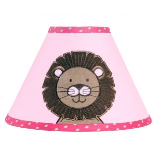 Sweet Jojo Designs Pink Jungle Friends Lamp Shade (PinkPrint Jungle friendsDimensions 7 inches tall, 10 inches bottom diameter, 4 inches top diameter Materials 100 percent cottonLamp base is NOT includedThe digital images we display have the most accur