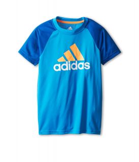 adidas Kids Climacore 2 S/S Tee Boys T Shirt (Blue)