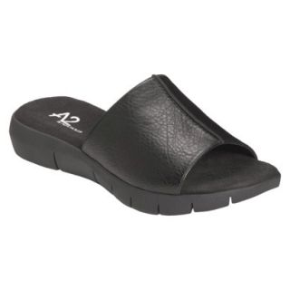 A2 By Aerosoles Womens Wip Up Sandals   Black 6.5