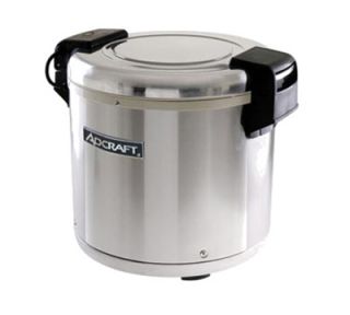 Adcraft Rice Warmer w/ 50 Cup Capacity & Removable Inner Pot, Stainless