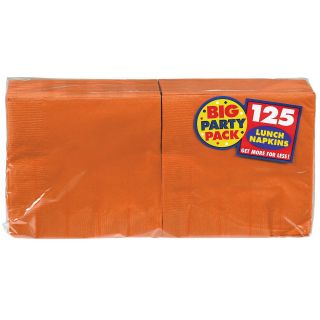 Orange Peel Big Party Pack Lunch Napkins