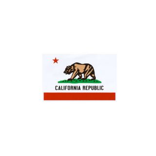 California Flag Small Sticker White Combo One Size For Men 231009167