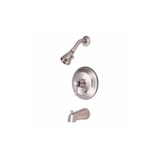 Elements of Design EB2638DL Tampa Pressure Balanced Tub and Shower Faucet