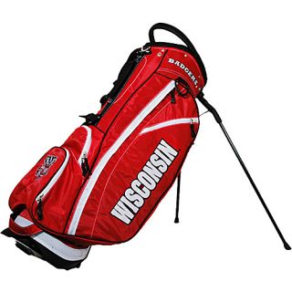 NCAA University of Winconsin Badgers Fairway Stand Bag Red   Team Golf
