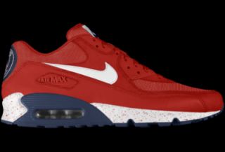 Nike Air Max 90 PSG iD Custom Kids Shoes (3.5y 6y)   Red