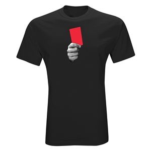 Euro 2012   Red Card Graphic T Shirt (Black)