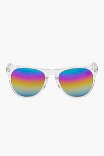Oliver Peoples Crystal Rainbow Braverman Sunglasses And Box Set