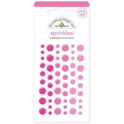 Monochromatic Sprinkles Glossy Enamel Arrow Stickers 54/pkg   Bubblegum