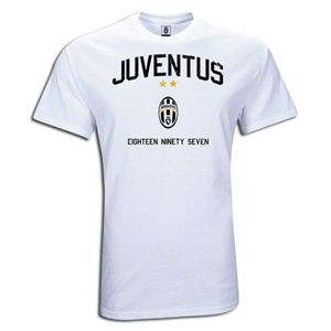 Euro 2012   Juventus 1897 Soccer T Shirt (White)