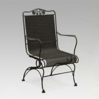 Woodard Briarwood Coil Spring High Back Chair   400066 92