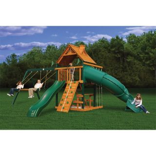 Gorilla Playsets Blue Ridge Mountaineer Wood Swing Set   01 0005