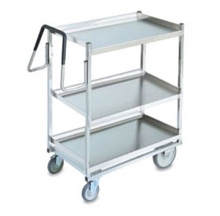 Vollrath 3 Shelf Utility Cart   900 lb Capacity, Stainless