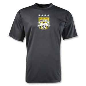 hidden Charleston Battery Moisture Wicking Poly T Shirt (Black)