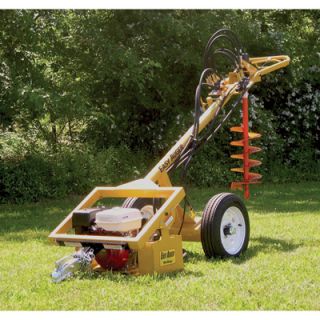 Easy Auger Hydraulic Earth Auger with Self Propulsion System  270cc Engine, 350