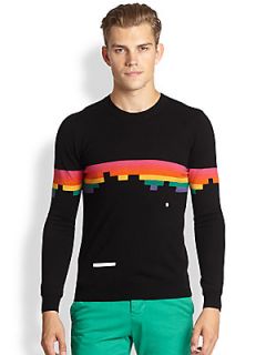 Band of Outsiders Wool Breakout Sweater   Black