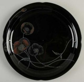 Mikasa Midnight Pearls 12 Chop Plate/Round Platter, Fine China Dinnerware   Lyr
