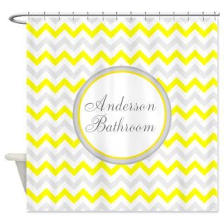  Personalized Chevron Shower Curtain  Use code FREECART at Checkout
