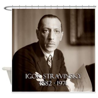  Igor Stravinsky Shower Curtain  Use code FREECART at Checkout