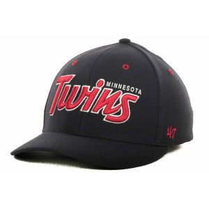 Minnesota Twins 47 Brand MLB Retro Script Stretch Cap