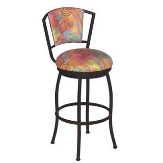 Tempo Burbank 30 Bar Stool with Cushion Custom Bar Stool (59 Fabrics /18 Fin