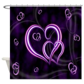  Heart Design Shower Curtain  Use code FREECART at Checkout