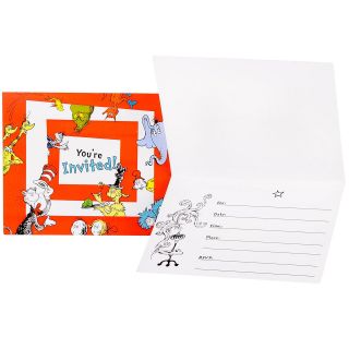 Dr. Seuss Invitations